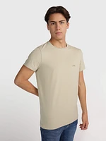 Playera Calvin Klein Stretch Hombre Beige