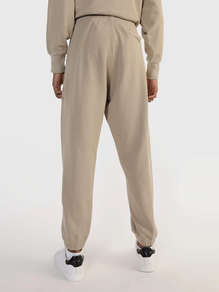 Jogger Calvin Klein con Logo Hombre Beige