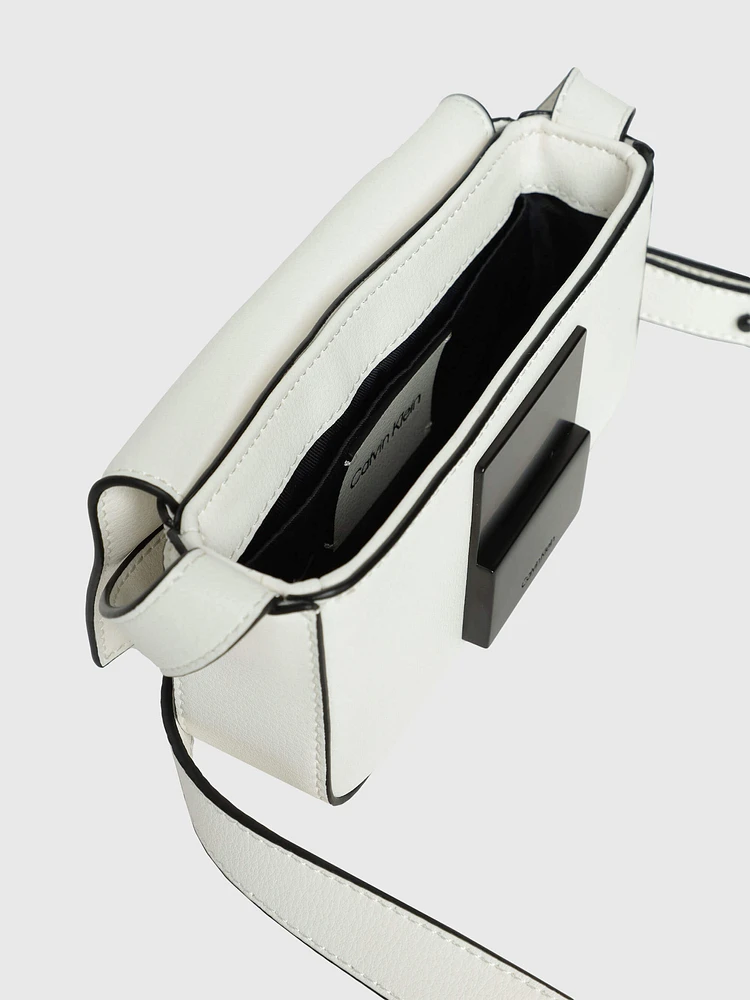 Bolsa Calvin Klein Camera Hombre Blanco - Talla: Única