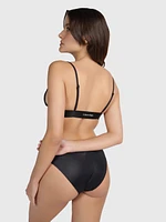 Top Calvin Klein de Traje Baño Mujer Negro