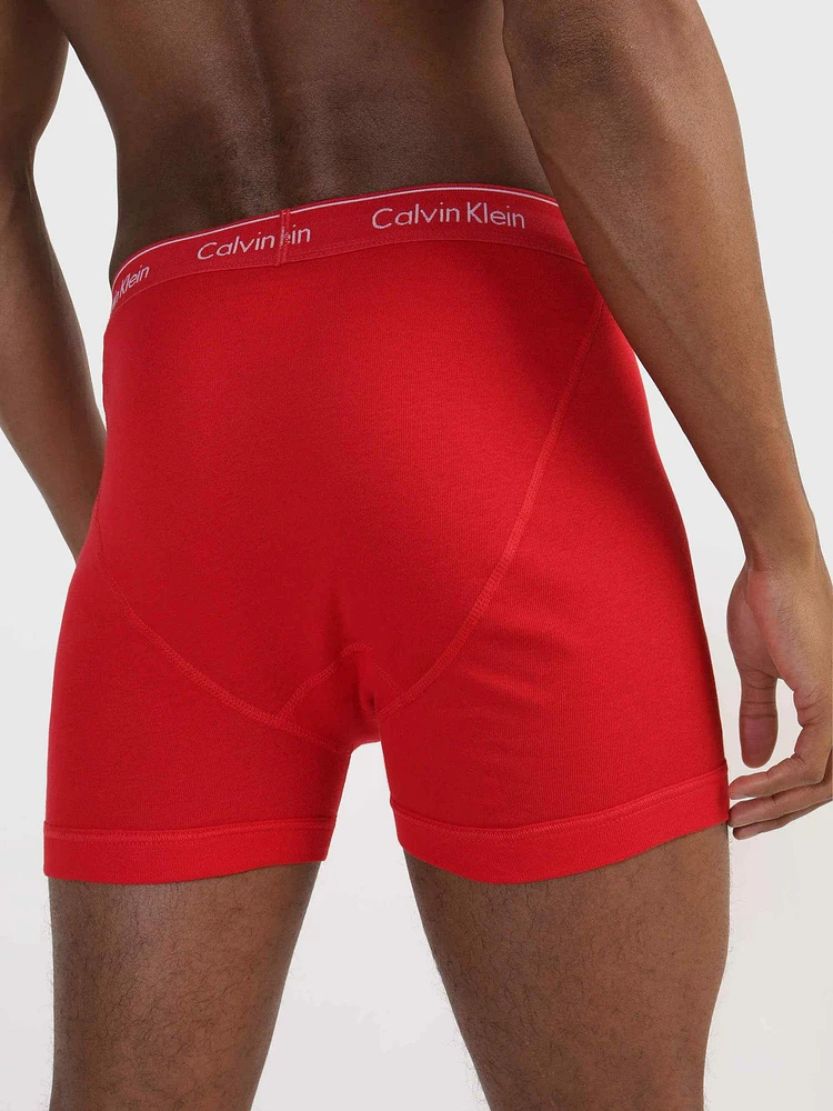 Briefs Calvin Klein de Algodón Paquete 3 Hombre Multicolor