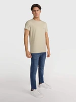 Playera Calvin Klein Stretch Hombre Beige