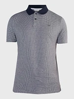 Polo Calvin Klein Estampado Hombre Azul Marino