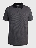 Polo Calvin Klein Lunares Hombre Negro