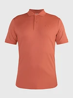 Polo Calvin Klein Smooth Cotton Hombre Naranja