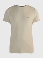 Playera Calvin Klein Stretch Hombre Beige