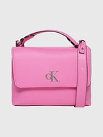 Bolsa Calvin Klein Crossbody Mujer Rosa - Talla: Única