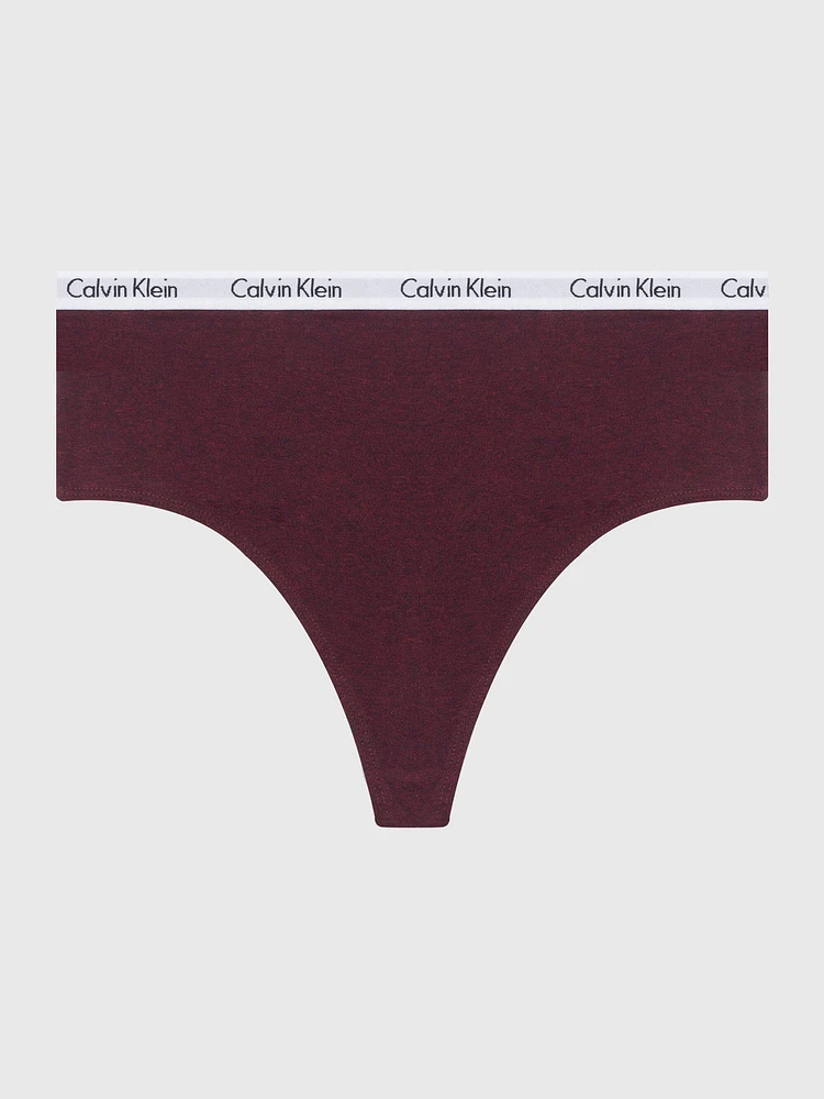 Tanga Calvin Klein Jaspeada Mujer Rojo