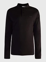 Polo Calvin Klein Smooth Cotton Hombre Negro