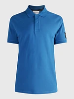 Polo Calvin Klein Logo Hombre Azul