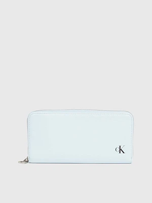 Cartera Calvin Klein Monograma Mujer Azul - Talla: Única