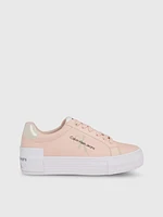 Tenis Calvin Klein Plataforma Mujer Rosa