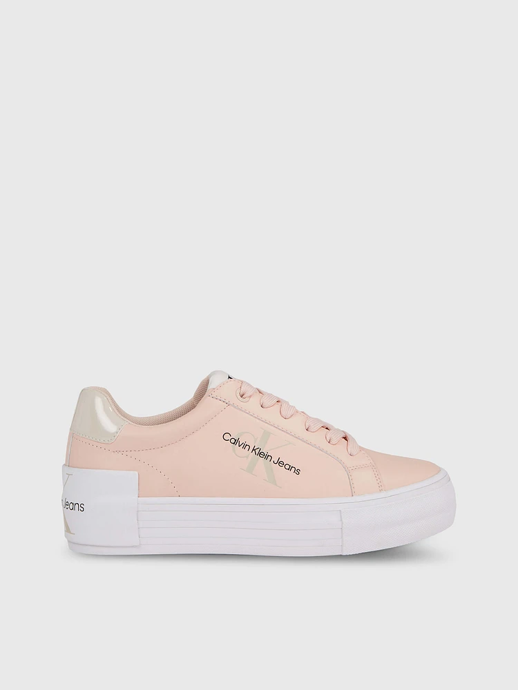 Tenis Calvin Klein Plataforma Mujer Rosa