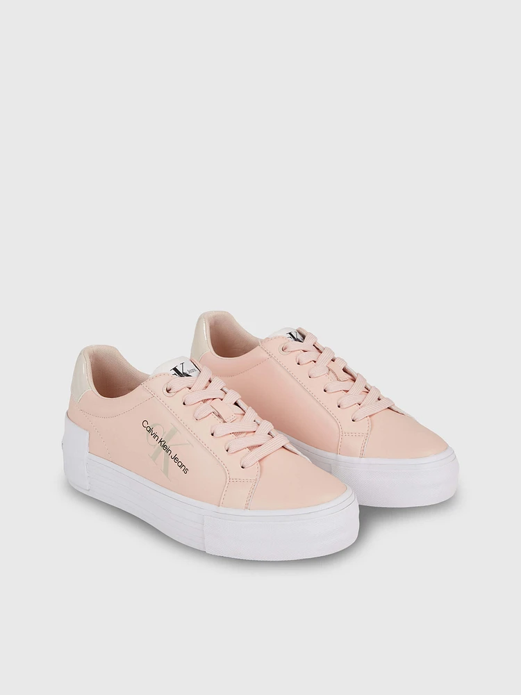 Tenis Calvin Klein Plataforma Mujer Rosa