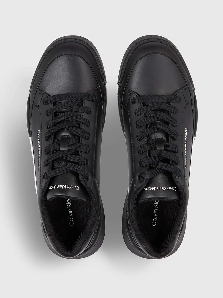 Tenis Calvin Klein Color Block Hombre Negro