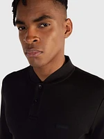 Polo Calvin Klein Smooth Cotton Hombre Negro