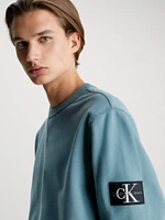 Sudadera Calvin Klein con Monograma Hombre Azul