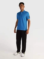 Polo Calvin Klein Logo Hombre Azul