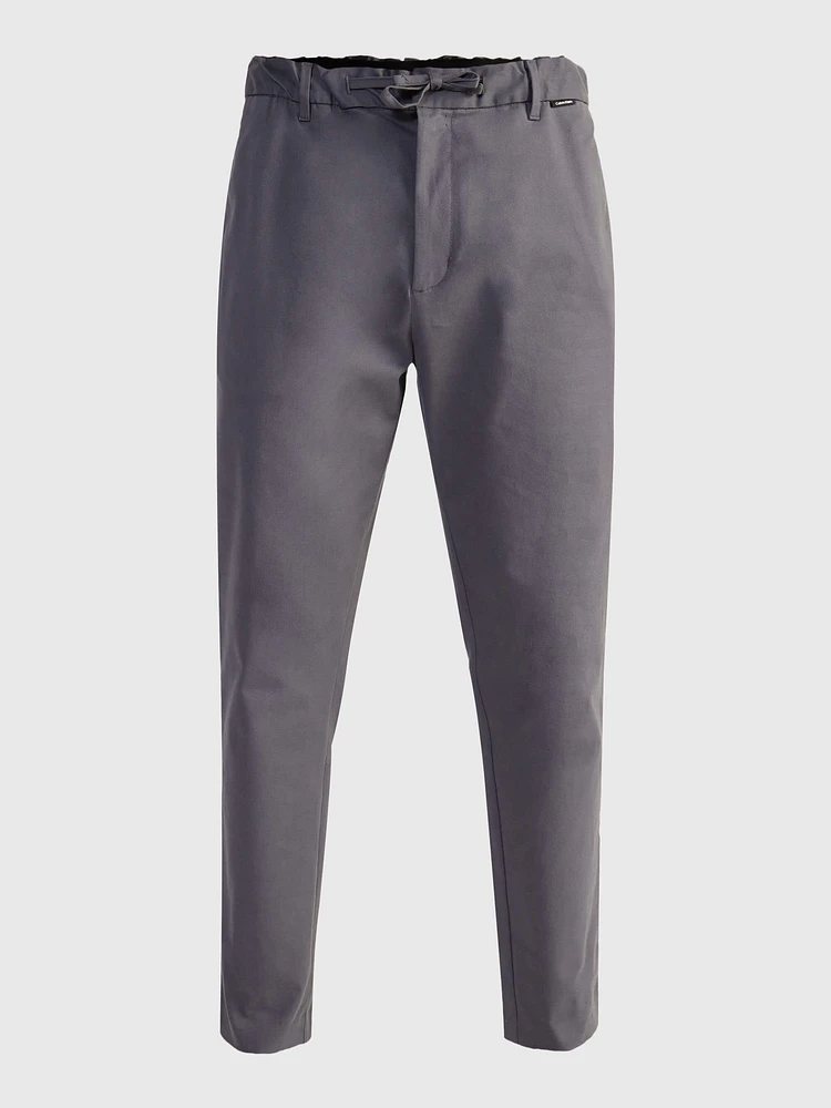 Pantalón Calvin Klein Polygiene Hombre Gris