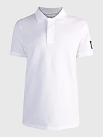 Polo Calvin Klein Logo Hombre Blanco