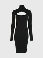 Vestido Calvin Klein Corto Mujer Negro