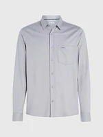 Camisa Calvin Klein Regular Fit Hombre Gris