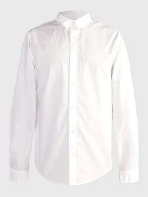 Camisa Calvin Klein Monograma Hombre Blanco