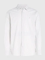 Camisa Calvin Klein Relaxed Hombre Blanco