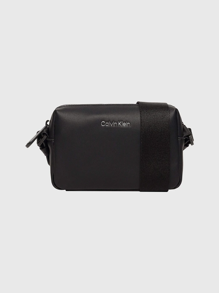 Bolsa Calvin Klein Camera Hombre Negro - Talla: Única