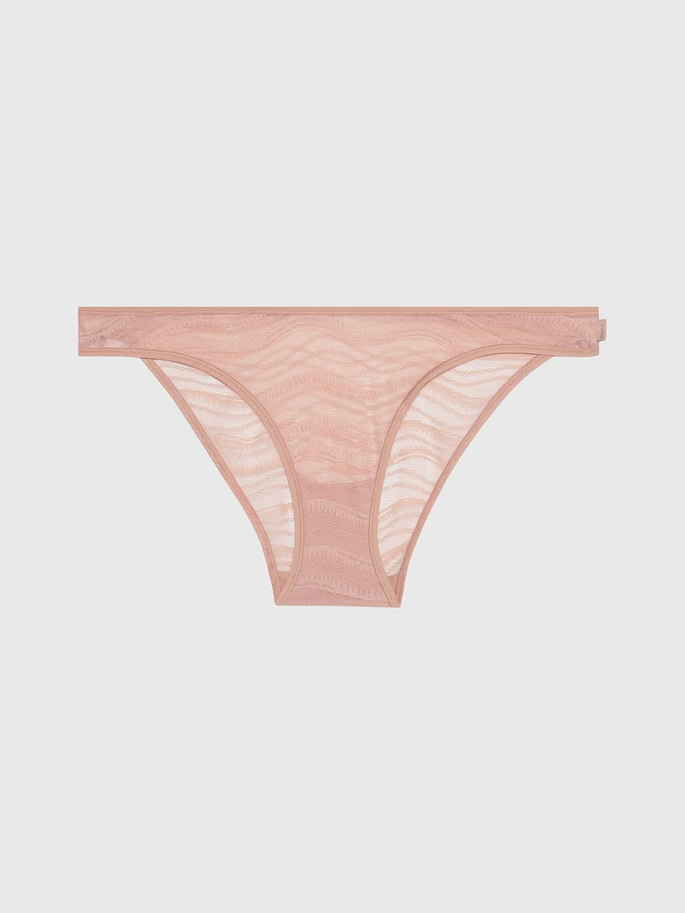 Bikini Calvin Klein Encaje Mujer Naranja