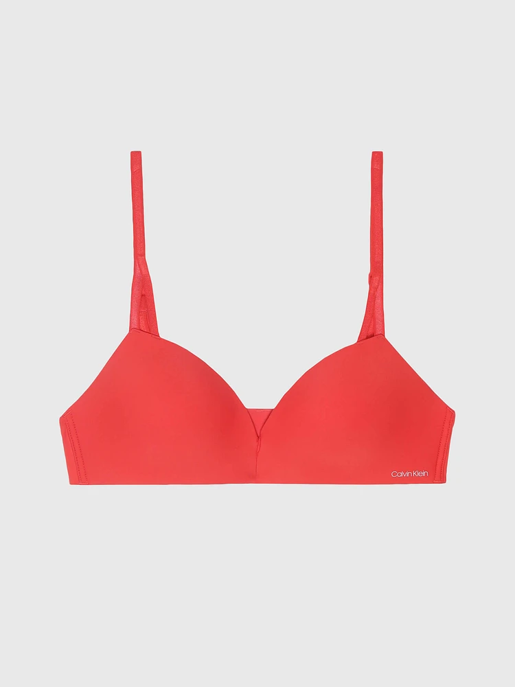 Brasier Calvin Klein Demi Lift Seductive Comfort Light Mujer Naranja