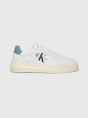 Tenis Calvin Klein de Piel Hombre Blanco