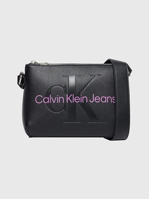 Bolsa Calvin Klein Shoulder Mujer Negro - Talla: Única