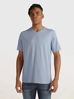 Playera Calvin Klein Monograma Hombre Azul