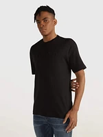 Playera Calvin Klein Logotipo Hombre Negro