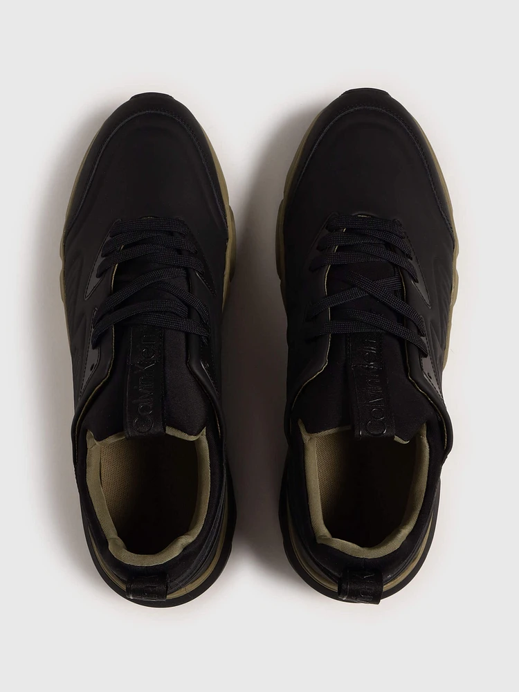 Tenis Calvin Klein de Piel Hombre Negro