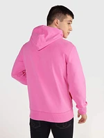 Sudadera Calvin Klein Logo Hombre Rosa