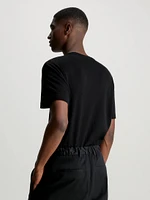 Playera Calvin Klein Slim Hombre Negro