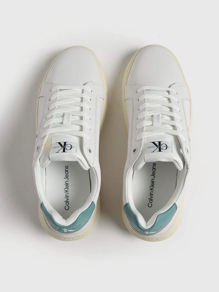 Tenis Calvin Klein de Piel Hombre Blanco