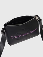 Bolsa Calvin Klein Shoulder Mujer Negro - Talla: Única