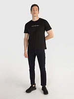 Playera Calvin Klein Logotipo Hombre Negro