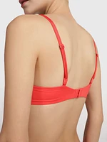 Brasier Calvin Klein Demi Lift Seductive Comfort Light Mujer Naranja