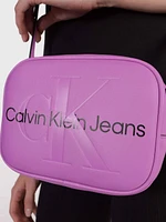 Bolsa Calvin Klein Crossbody Mujer Morado - Talla: Única