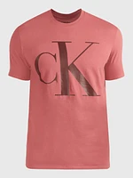 Playera Calvin Klein Monograma Hombre Rojo