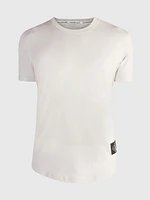 Playera Calvin Klein Logo Hombre Gris