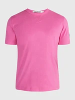 Playera Calvin Klein Logo Hombre Rosa