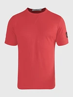 Playera Calvin Klein Logo Hombre Rojo