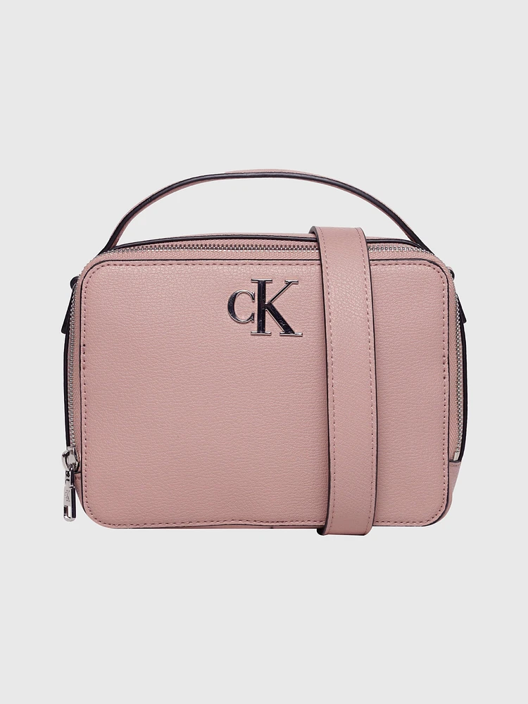 Bolsa Calvin Klein Shoulder Mujer Rosa - Talla: Única