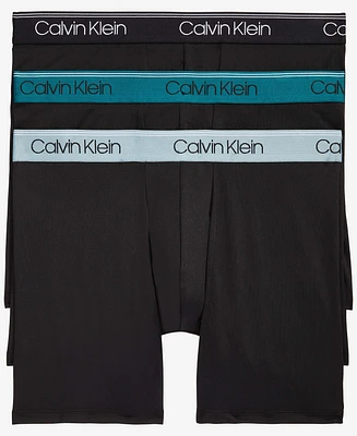 Bóxers Largos Calvin Klein Micro Stretch Paquete de 3 Multicolor