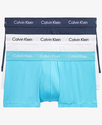 Trunks Calvin Klein Micro Stretch Paquete de 3 Azul